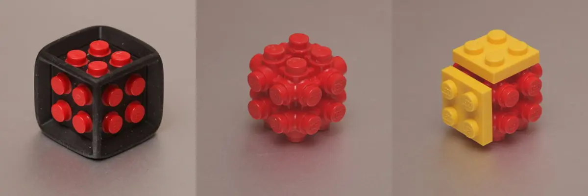A pile of dice